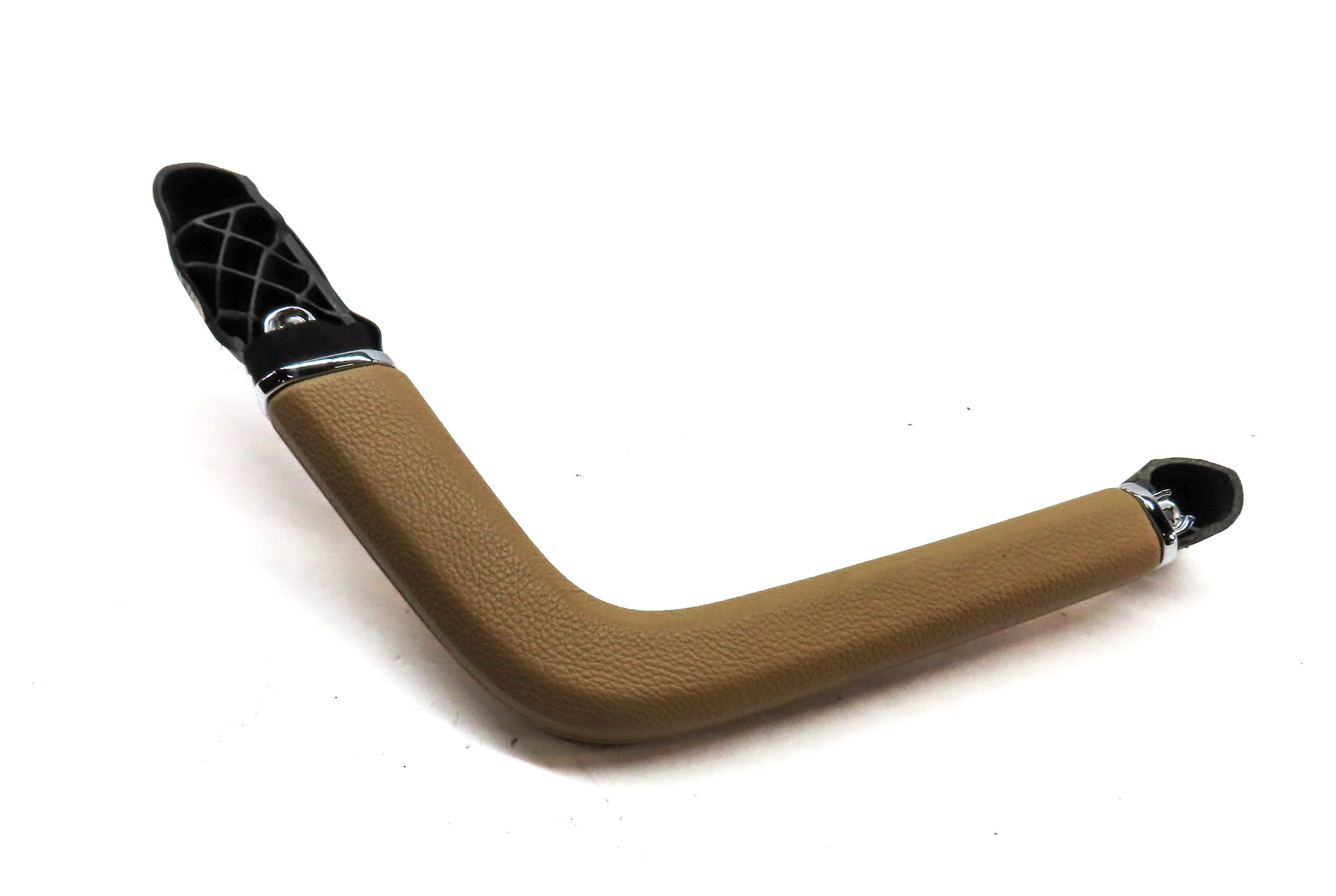 2013 PORSCHE CAYENNE (958) FRONT RIGHT PASSENGER DOOR GRAB HANDLE BAR (BEIGE) — exact item pictured